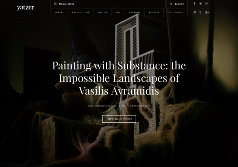 Yatzer publication with Art by Vasilis Avramidis