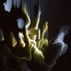 On The Second Evening Contemporary oil painting by emerging artist Vasilis Avramidis