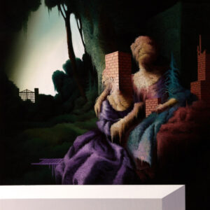 Bunker Art Oil painting by Vasilis Avramidis