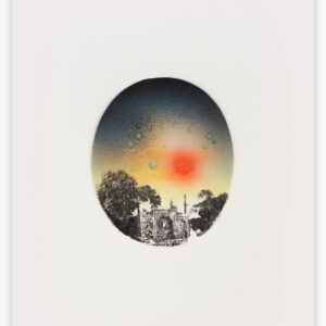 Temple at Ebar Artwork by Anouk Mercier