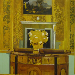 Eleanor Watson Mustard Mirror