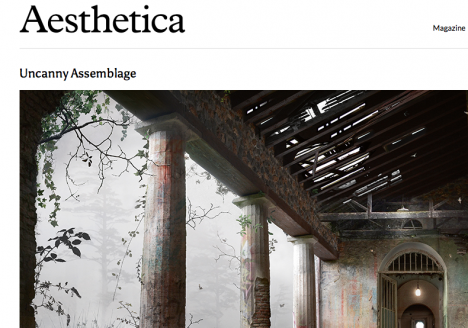 Aesthetica Magazine publication with art by Suzanne Moxhay