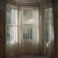 Suzanne Moxhay, Interior With Bay Window II, wilder Gallery Interior Bay Window artwork by Suzanne Moxhay